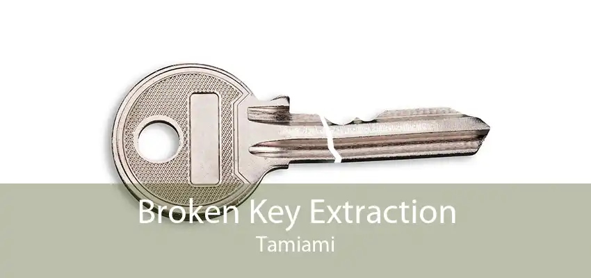 Broken Key Extraction Tamiami