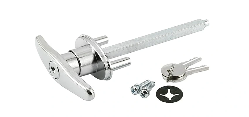 Old Style Garage Door Locks Replacements in Tamiami, Florida